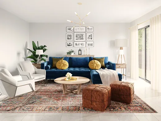 Living Room · Bohemian designed by Andrea
