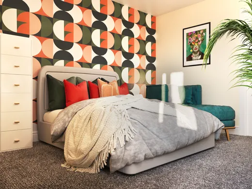 Bedroom designed by Shameika