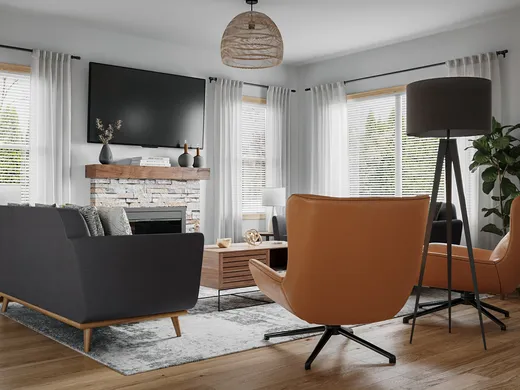 Living Room · Contemporary designed by Sandra