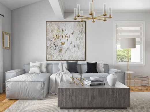 Living Room · Modern designed by Krishnendhu