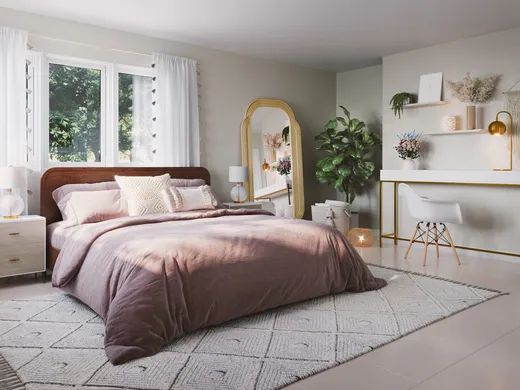 Bedroom · Bohemian designed by Jennifer