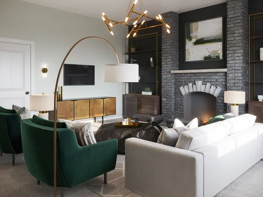 Living Room · Modern designed by Angie
