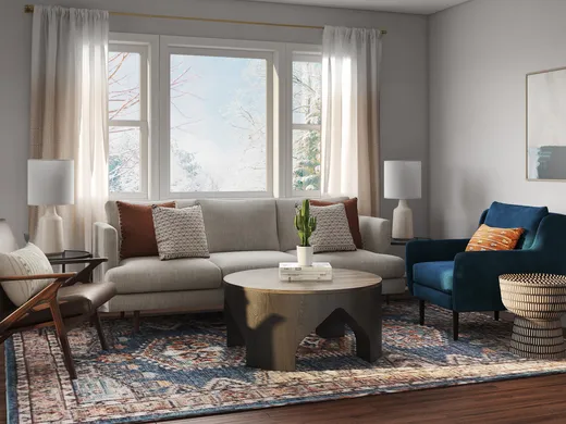 Living Room · Bohemian designed by Erin