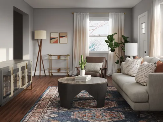 Living Room · Bohemian designed by Erin