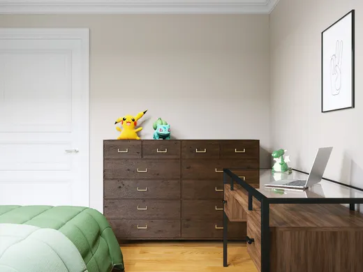 Bedroom · Industrial designed by Alyssa