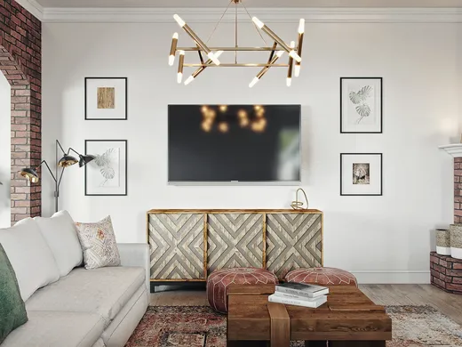 Living Room · Bohemian designed by Abi