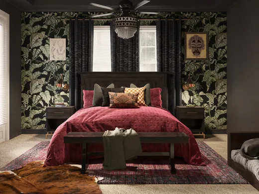 Bedroom · Eclectic designed by Jordan