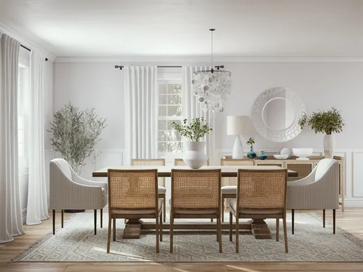 Dining Room · Contemporary designed by Amanda