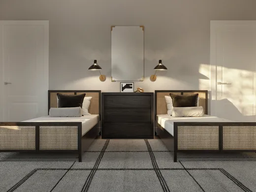 Bedroom · Contemporary designed by Katherine