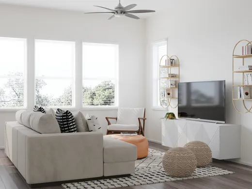 Living Room · Contemporary designed by Mariela