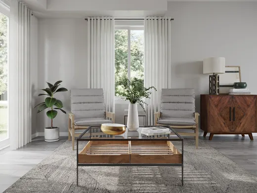 Living Room · Contemporary designed by David
