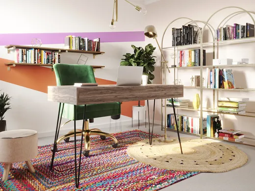 Office · Eclectic designed by Liliana