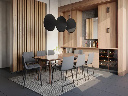 Dining Room · Modern designed by Lauren