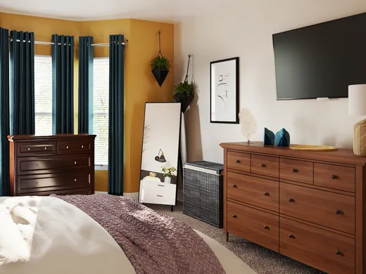 Bedroom · Eclectic designed by Jade
