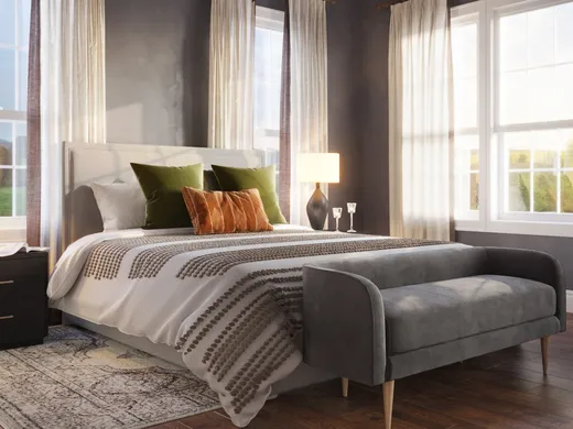 Bedroom · Contemporary designed by Tara