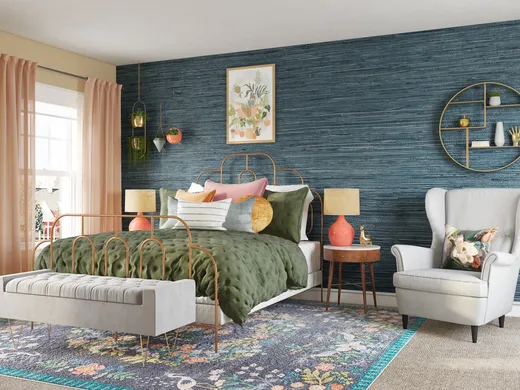 Bedroom · Eclectic designed by Kelly