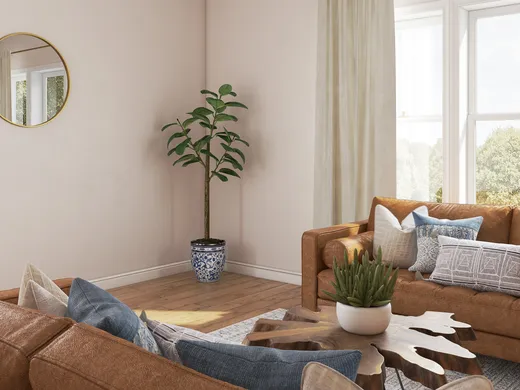 Living Room · Eclectic designed by Lindsey