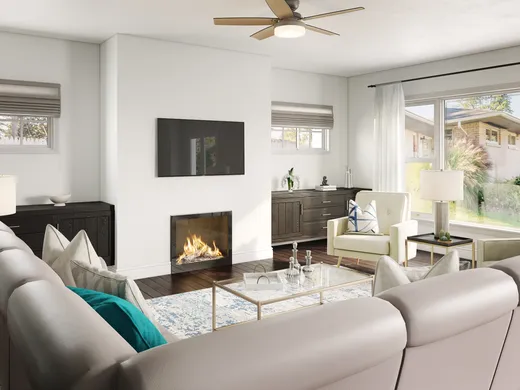 Living Room · Modern designed by Stephanie