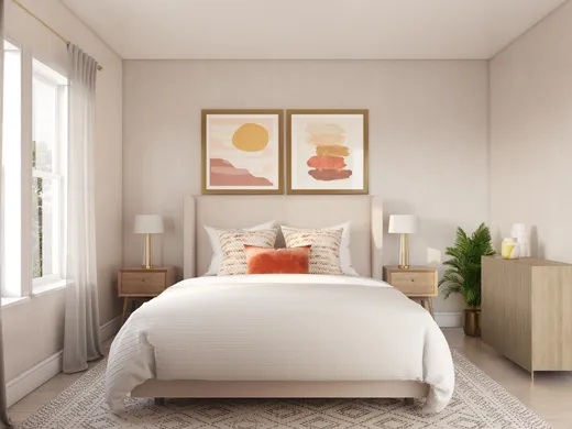 Bedroom · Glam designed by Jackie
