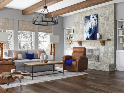 Living Room · Modern designed by Amber