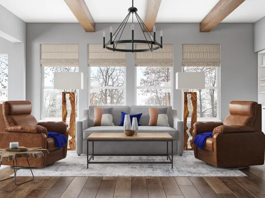 Living Room · Modern designed by Amber