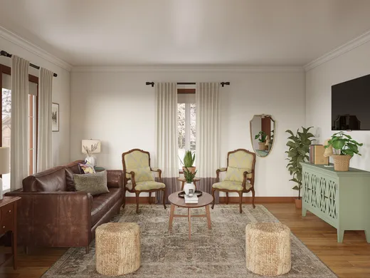 Living Room · Traditional designed by Delia