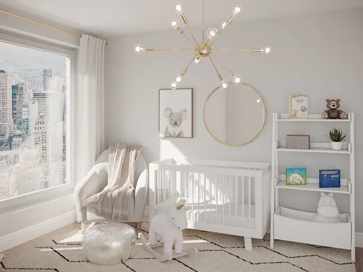 Nursery · Contemporary designed by Angeles