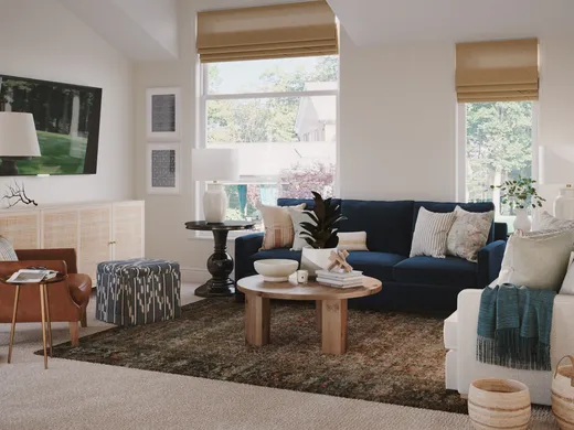 Living Room · Contemporary designed by Lisa