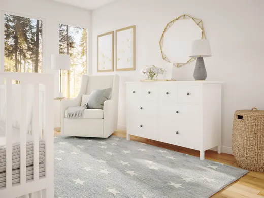 Nursery · Midcentury Modern designed by Taylor