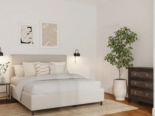 Bedroom designed by Regina
