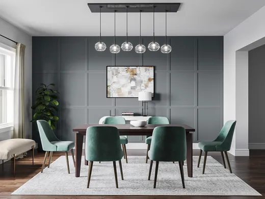 Dining Room · Contemporary designed by David