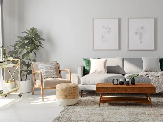 Living Room · Bohemian designed by Madison
