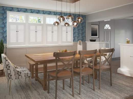Dining Room · Glam designed by Emily