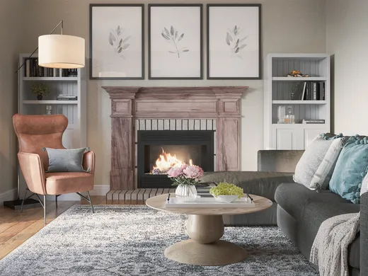 Living Room · Bohemian designed by Rob