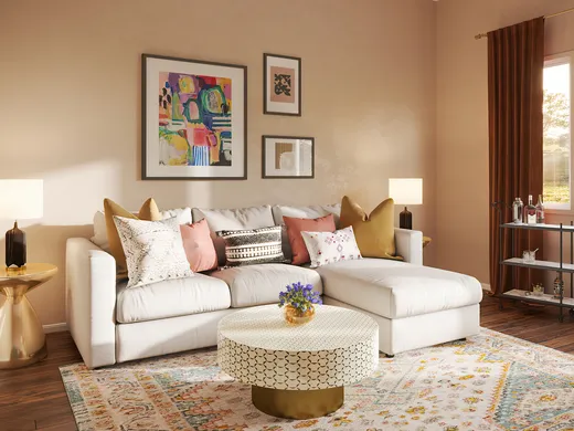 Living Room · Bohemian designed by Madison