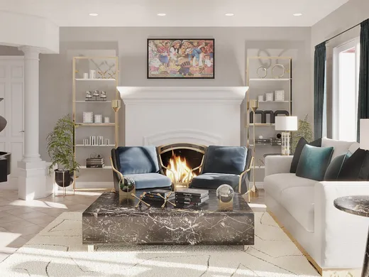 Living Room designed by Julio