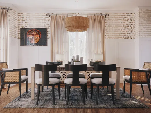Dining Room · Modern designed by Amber