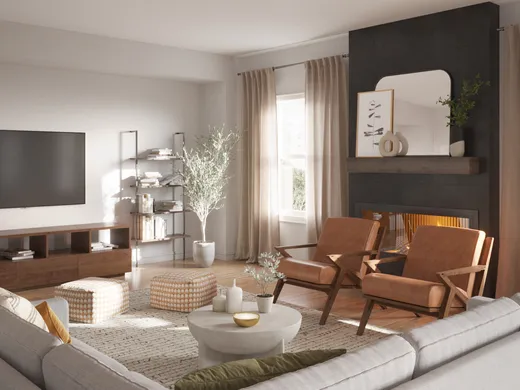 Living Room · Modern designed by Brittany