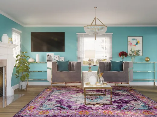 Living Room · Contemporary designed by Leonora