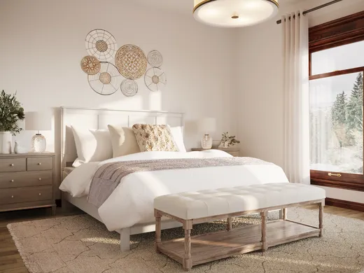 Bedroom · Farmhouse designed by Tianna