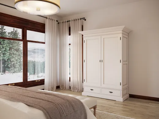 Bedroom · Farmhouse designed by Tianna