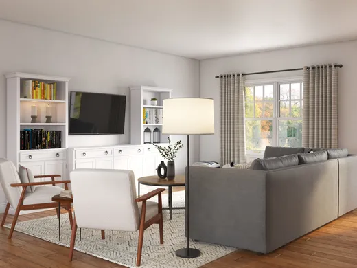 Living Room · Industrial designed by Jamie