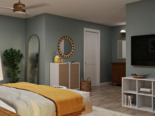 Bedroom · Eclectic designed by Julia