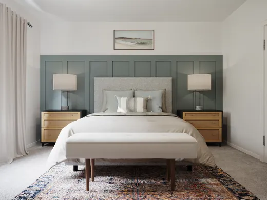 Bedroom designed by Lindsay