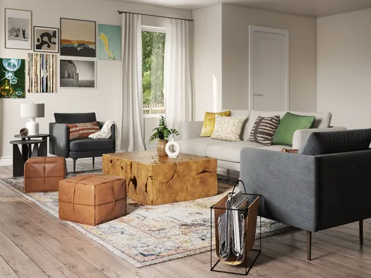 Living Room · Modern designed by Sara