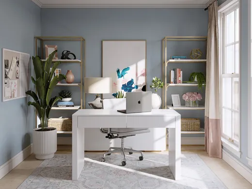 Office · Glam designed by Briana