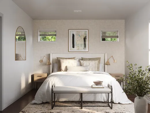 Bedroom · Transitional designed by Rebecca