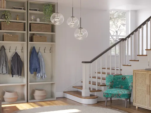 Entryway designed by Christina