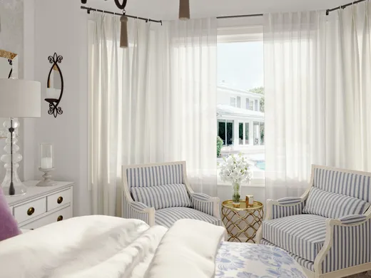 Bedroom · Glam designed by Kimberly