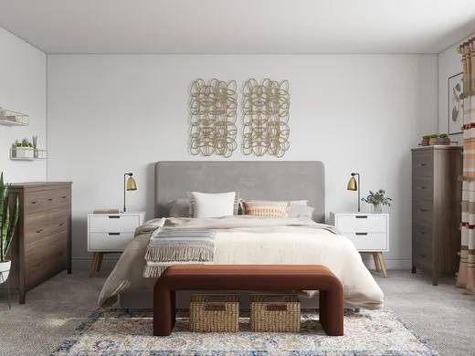 Bedroom · Modern designed by Mahreen